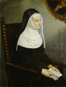 La Monaca Di Monza (gertrude) (after Alessandro Manzoni) by Nicola Consoni