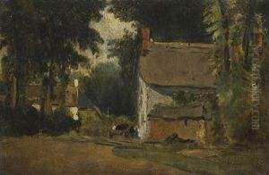 Cottages At East Bergholt, Suffolk