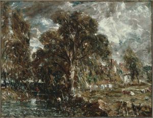 On The River Stour by John Constable