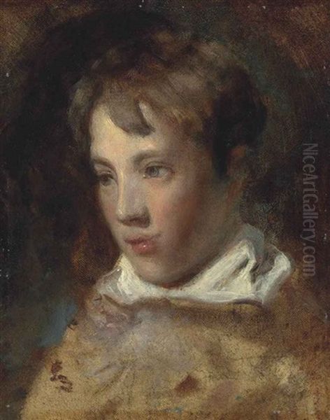 Portrait Of One Of The Artist's Sons, Traditionally Identified As John Charles Constable (1817-1841) - view 1