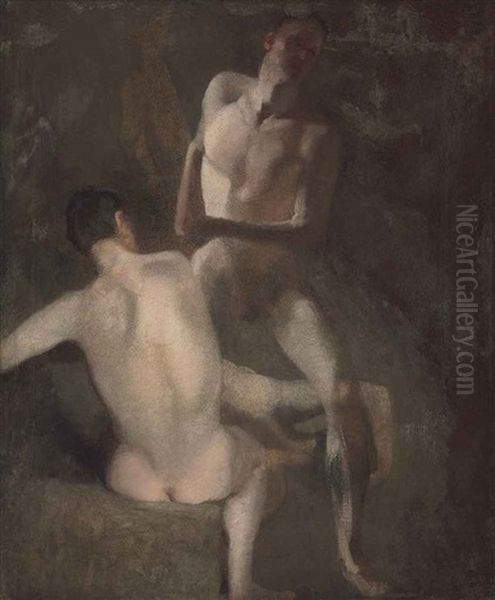Study Of Three Nudes - view 1
