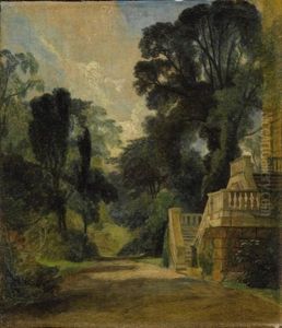 A View Near Dedham by John Constable
