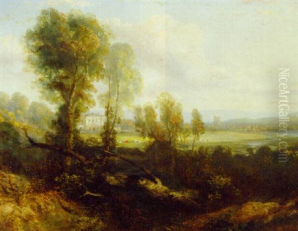 A Country House In A Wooded Landscape - view 1
