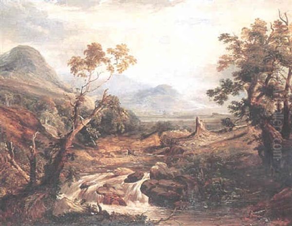 A View In The Highlands - Landsap Med Fors - view 1