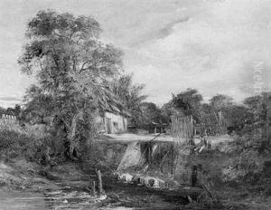 A Lock In Suffolk by John Constable
