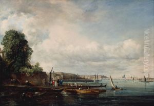 Waterloo Bridge by John Constable