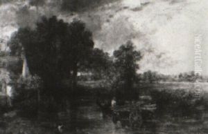 The Haywain by John Constable