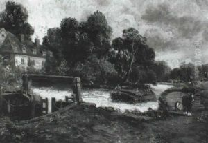 Approaching The Lock by John Constable