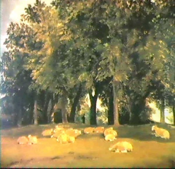 Landscape With Sheep - view 1