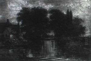 La Riviere Stour by John Constable