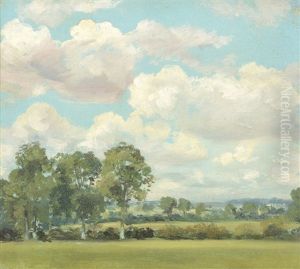 Dedham Water Meadows by Lionel Bicknell Constable