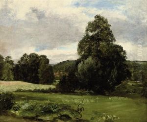 View Of The Entrance To Fen Lane by Lionel Bicknell Constable