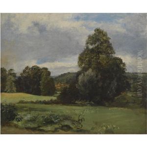 View Of The Entrance To Fen Lane by Lionel Bicknell Constable