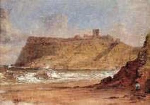 View At Scarborough by Lionel Bicknell Constable