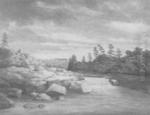 View On The St. Lawrence River by William Constable