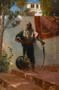 The Sentinel by Jean Joseph Benjamin Constant