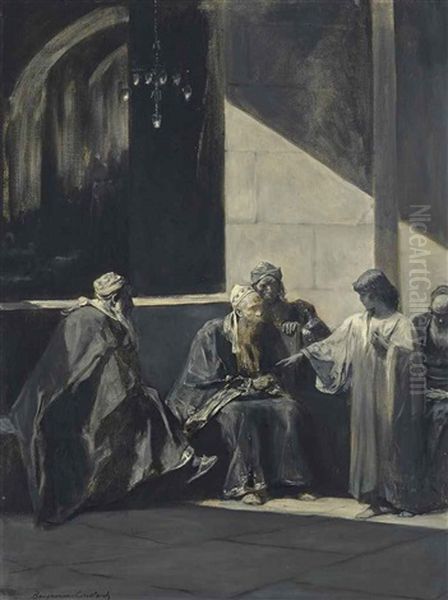 Christ Teaching In The Temple - view 1