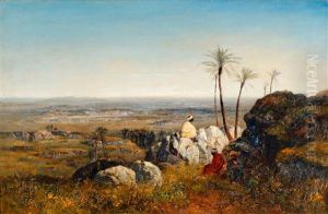 Chabs On The Lookout, Distant View Of The Sahara