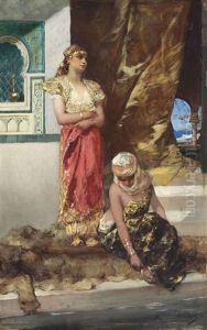 Afternoon In The Harem by Jean Joseph Benjamin Constant