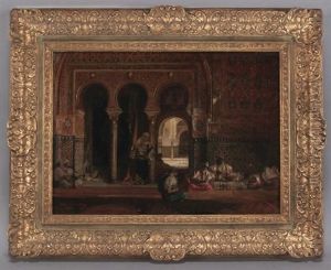 Harem Scene, Five Women by Jean Joseph Benjamin Constant