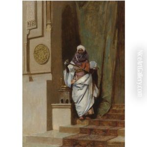 Man Of Tangiers by Jean Joseph Benjamin Constant