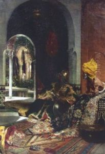 Le Marchand De Tapis by Jean Joseph Benjamin Constant