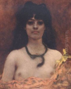 An Oriental Beauty by Jean Joseph Benjamin Constant
