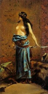 La Belle Odalisque by Jean Joseph Benjamin Constant