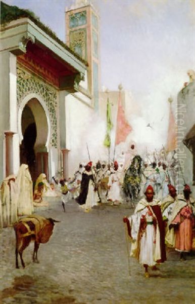 Mehmed Ii Entering Constantinople, 1453 - view 1