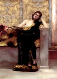 The Odalisque by Jean Joseph Benjamin Constant