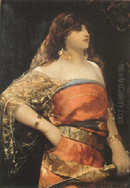 Jeune Femme Au Yatagan - view 1