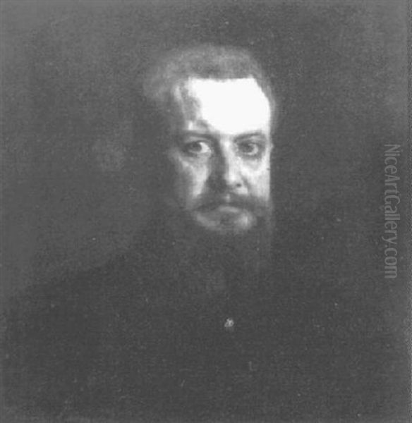 Portrait Du Peintre Franc Lamy - view 1