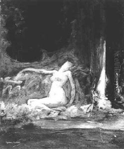 An Odalisque by Jean Joseph Benjamin Constant