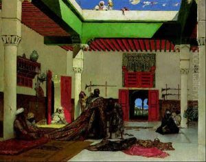 The Carpet Seller by Jean Joseph Benjamin Constant