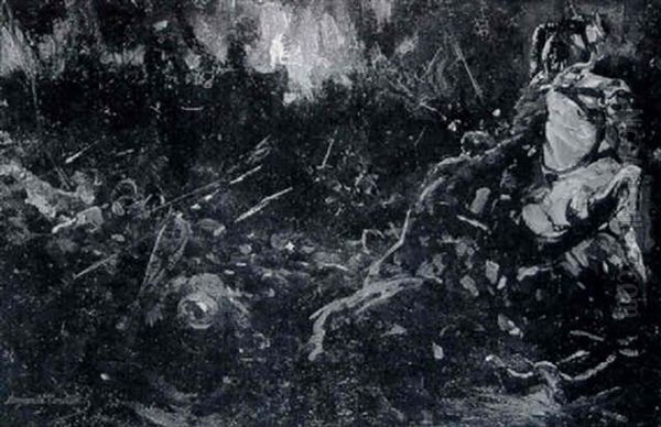 Battle In The Middle Ages - view 1
