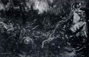 Battle In The Middle Ages by Jean Joseph Benjamin Constant