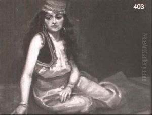 Harem Dancer by Jean Joseph Benjamin Constant