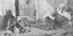 Prisonniers Marocains by Jean Joseph Benjamin Constant