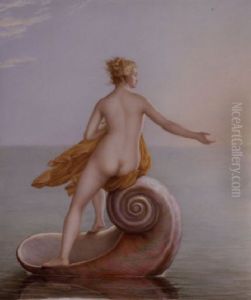 Thetis Sortant De La Mer Pour Voir Encore Phebus Qui La Quitte by Abraham Constantin
