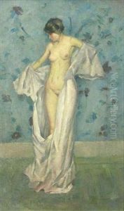Jeune Femme Nue by Virgilio Constantini
