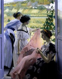 Le Balcon by Virgilio Constantini