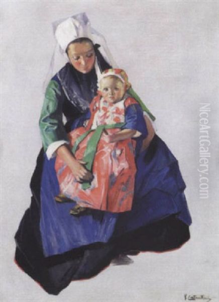 Mere Et Enfant (plougastel Daulas) - view 1