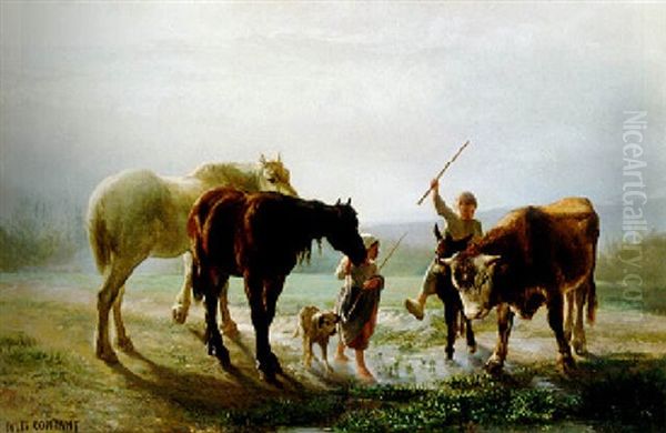 The Little Shepherdesses - view 1