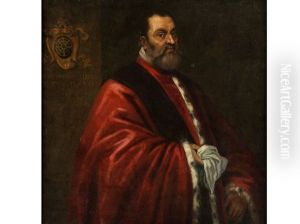 Portrait Des Prokurators Marco Molino by Giovanni Contarini