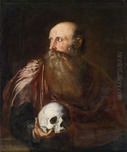 Portrat Eines Philosophen by Giovanni Contarini