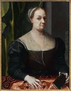 Portrait De Femme Tenant Un Livre Portrait De Femme Tenant Un Livre