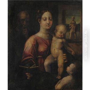Sacra Famiglia Con San Giovannino E Santa Elisabetta Sacra Famiglia Con San Giovannino E Santa Elisabetta
