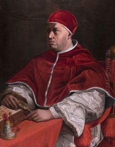 Bildnis Von Papst Leo X Giovanni De Medici