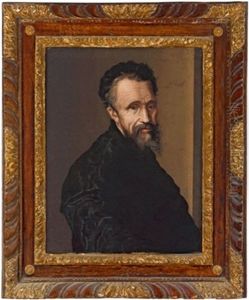 Brustbild Von Michelangelo Buonarotti Brustbild Von Michelangelo Buonarotti