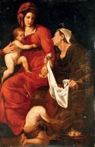 The Madonna And Child With Saint Elizabeth And The Infant Saint John The Baptist The Madonna And Child With Saint Elizabeth And The Infant Saint John The Baptist